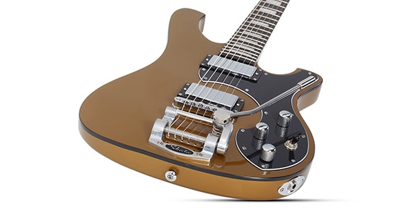 SCHECTER ( シェクター )  / Stargazer-6 Vibrato Metallic Gold画像3