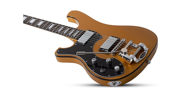 SCHECTER ( シェクター )  / Stargazer-6 Vibrato LH Metallic Gold画像2