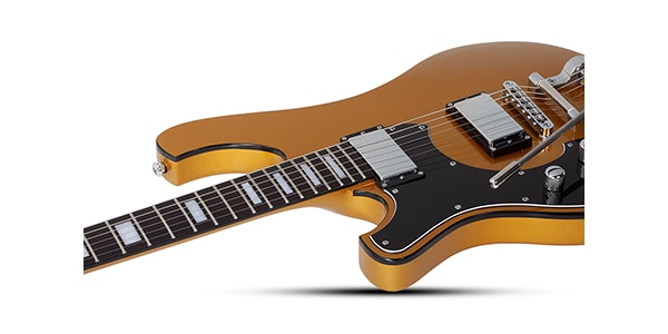 SCHECTER ( シェクター )  / Stargazer-6 Vibrato LH Metallic Gold画像3