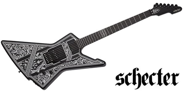 SCHECTER ( シェクター )  / E-1 FR Przym Palladium Gloss Black
