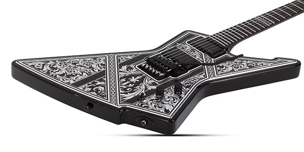 SCHECTER ( シェクター )  / E-1 FR Przym Palladium Gloss Black画像2