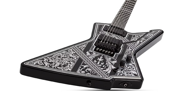SCHECTER ( シェクター )  / E-1 FR Przym Palladium Gloss Black画像3