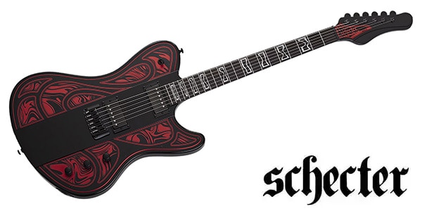 SCHECTER ( シェクター ) Ultra Przym Mercury Rose Gloss Black 送料