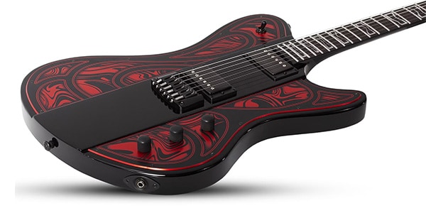 SCHECTER ( シェクター ) Ultra Przym Mercury Rose Gloss Black 送料