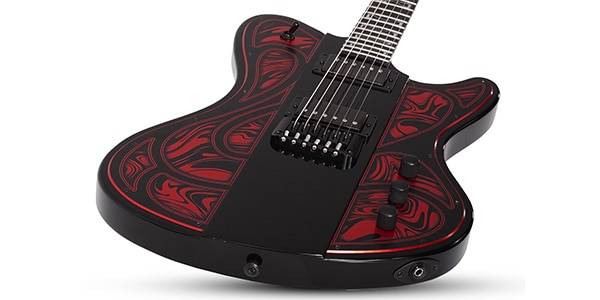 SCHECTER ( シェクター ) Ultra Przym Mercury Rose Gloss Black 送料