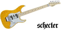 SCHECTER SD-2-24-AL Maple See-thru Amber