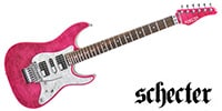 SCHECTER / SD-2-24-AL Pau Ferro See-thru Pink