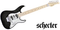 SCHECTER SD-2-24-AL Maple See-thru Black