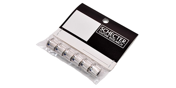 SCHECTER / SGR PEG用コンバージョンペグブッシュ ニッケル画像3