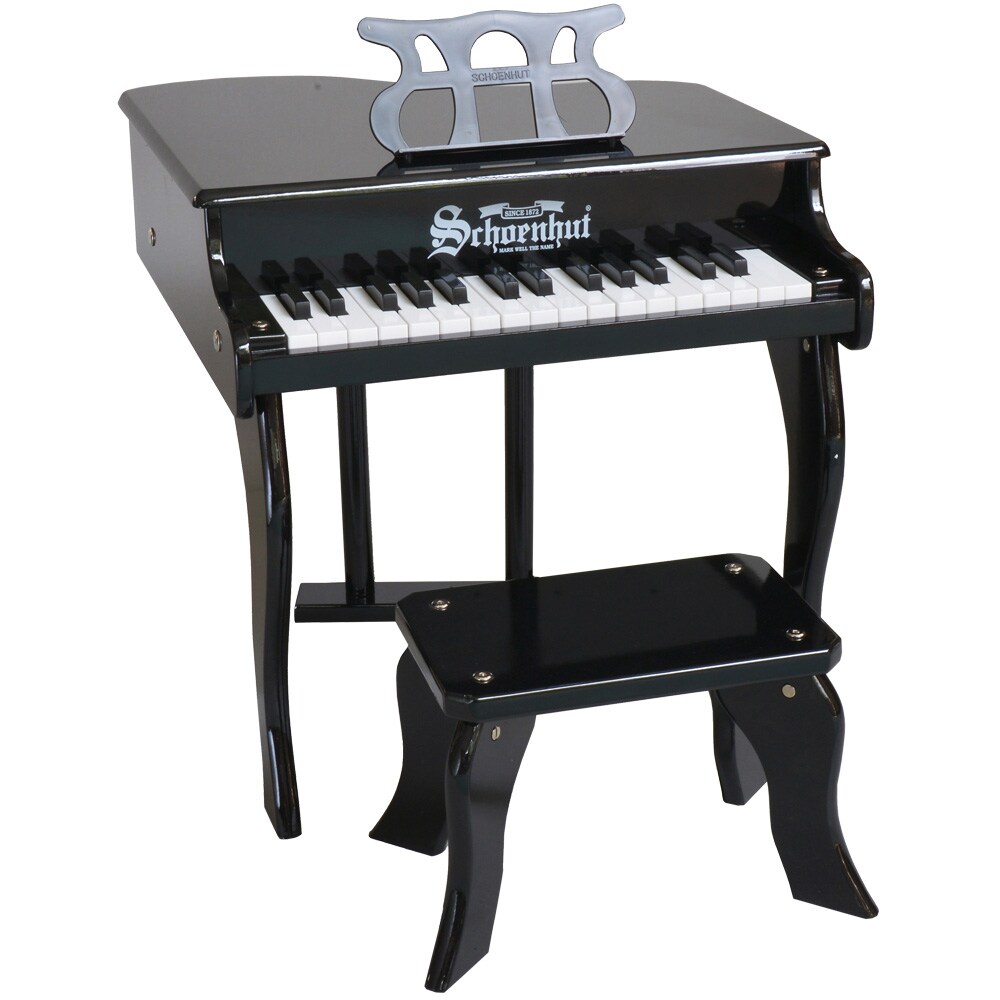 SCHOENHUT/Fancy Baby Grand Piano Black