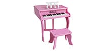 SCHOENHUT Fancy Baby Grand Piano Pink