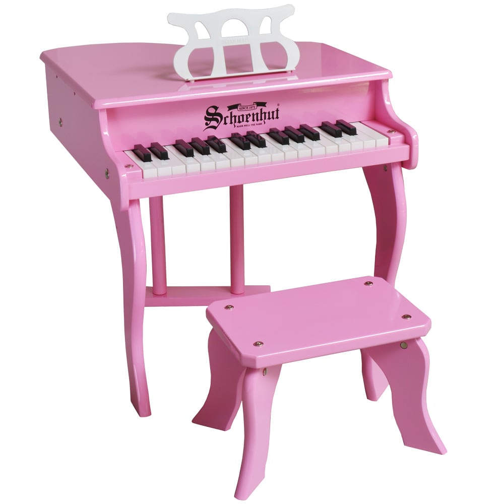 SCHOENHUT/Fancy Baby Grand Piano Pink