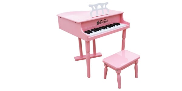 Schoenhut Classic Baby Grand Piano Pink