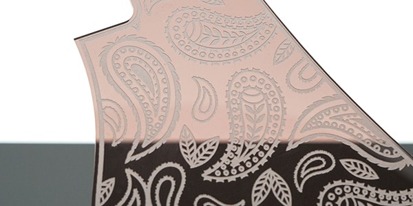 Scorelay Japan / LP PG Clear Shape-B Paisley Sculpture Sepia画像2