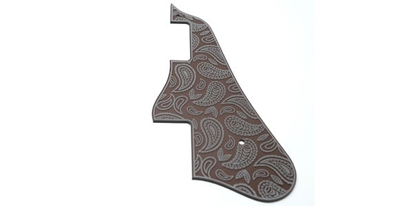 Scorelay Japan / LP PG Clear Shape-B Paisley Sculpture Sepia画像3