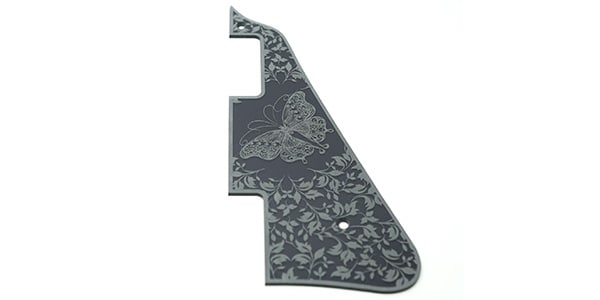 Scorelay Japan / LP PG Clear Shape-A Butterfly Engraving Gray画像3