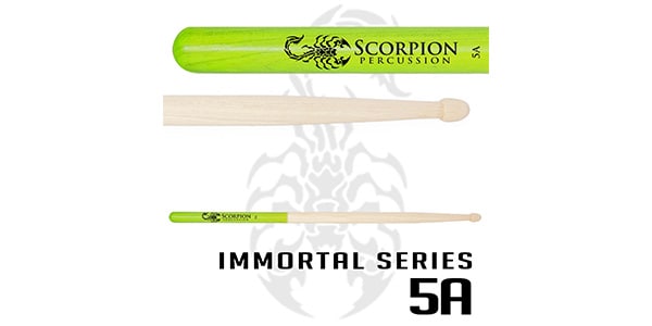 SCORPION PERCUSSION ( スコーピオン・パーカッション )  / Immortal 5A Venom Grip
