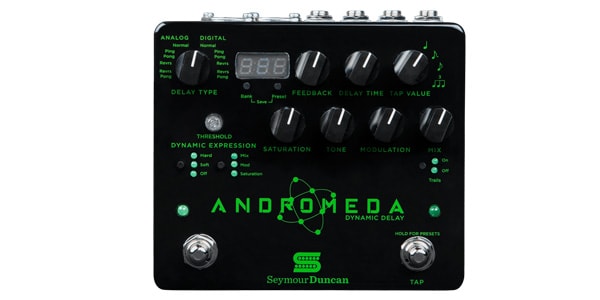 ギター Seymour Duncan ANDROMEDA Dynamic Delay SEYMOUR DUNCAN ( セイモアダンカン ) Andromeda Digital Delay Pedal