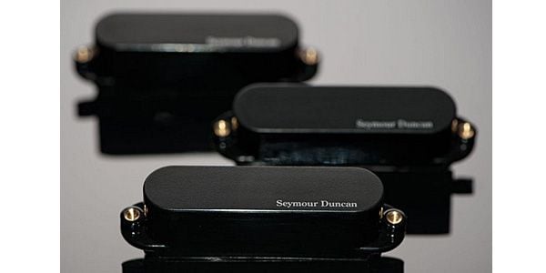 SEYMOUR DUNCAN ( セイモアダンカン )  / AS-1s BLACKOUTS STRAT SET Black 画像2