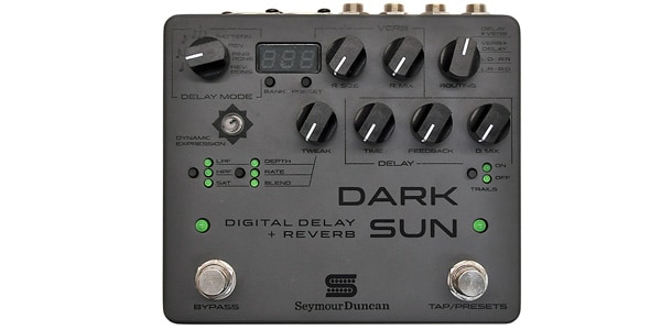 SEYMOUR DUNCAN / Mark Holcomb Dark Sun Digital Delay + Reverb Pedal画像2