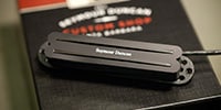 SEYMOUR DUNCAN SHR-1b-7 Hot Rail 7 String Bridge Black