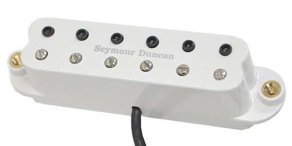 SEYMOUR DUNCAN/SLSD-1b Lil' Screamin Demon Strat Bridge White