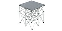 INTELLI STAGE / Stage basic set 1x1m height 90cm carpet