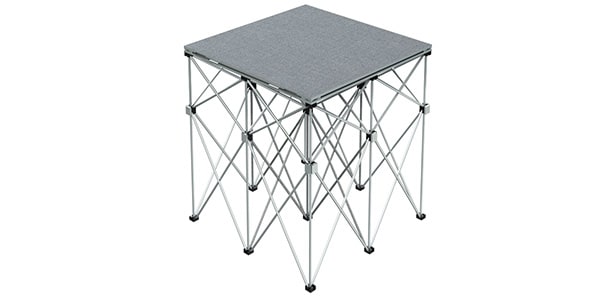 INTELLI STAGE ( インテリステージ )  / ステージ基本セット 1x1m 高さ90cm カーペット