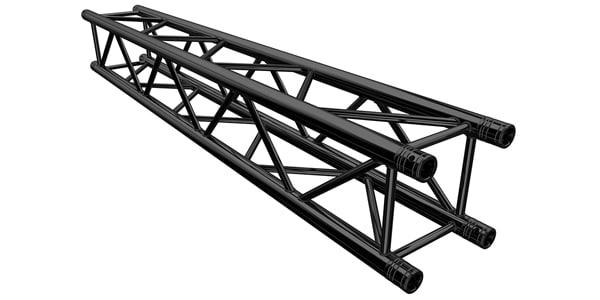 TRUSS4/200/PBK 四角カラーアルミトラス