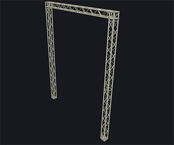 STAGE EVOLUTION ( ステージエボリューション )  / ミニトラスセット アーチ型画像3