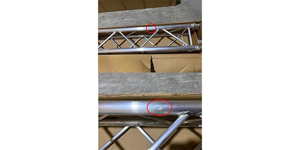 STAGE EVOLUTION / TRUSS4/250 290角アルミトラス アウトレット品 画像2