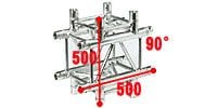 STAGE EVOLUTION TRUSS4/C41 四角アルミトラス用コーナー