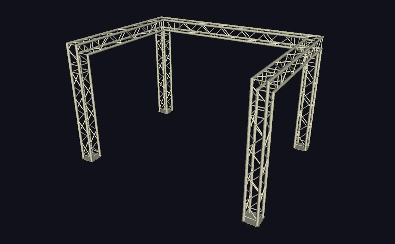 STAGE EVOLUTION/四角トラスセット コの字型