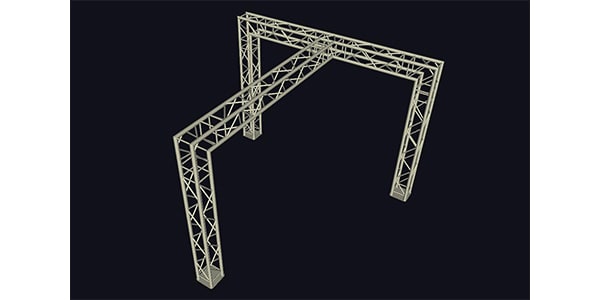 STAGE EVOLUTION/四角トラスセット T字型