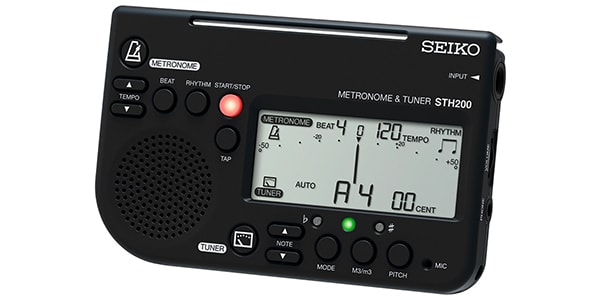 SEIKO / SHT200BK Metronome & Tuner - Black