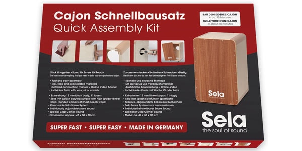 カホン組み立てキット DIY SELACAJON SE037 おすすめ 初心者