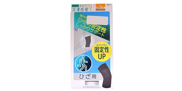 SELF+MAINTENANCE ( セルフメンテナンス )  / ひざサポーター　ブロンドベージュ　L