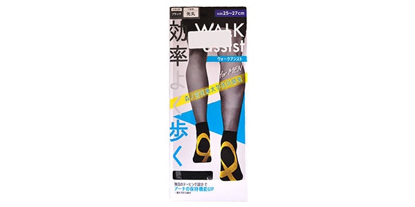 SELF+MAINTENANCE ( セルフメンテナンス ) / テーピングソックス ショート丈　ブラック　25-27cm