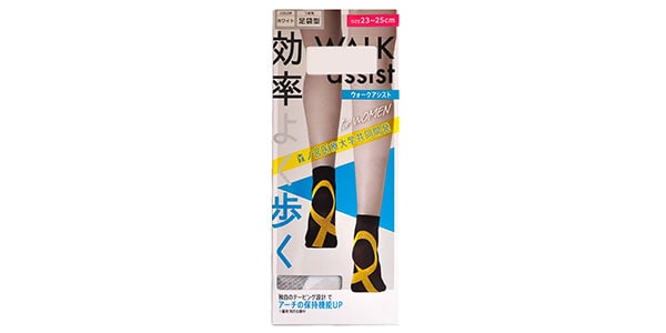 SELF+MAINTENANCE ( セルフメンテナンス )  / テーピングソックス ショート丈　足袋　ホワイト　23-25cm