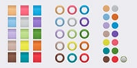 SENNHEISER / EW-D Color Coding Set