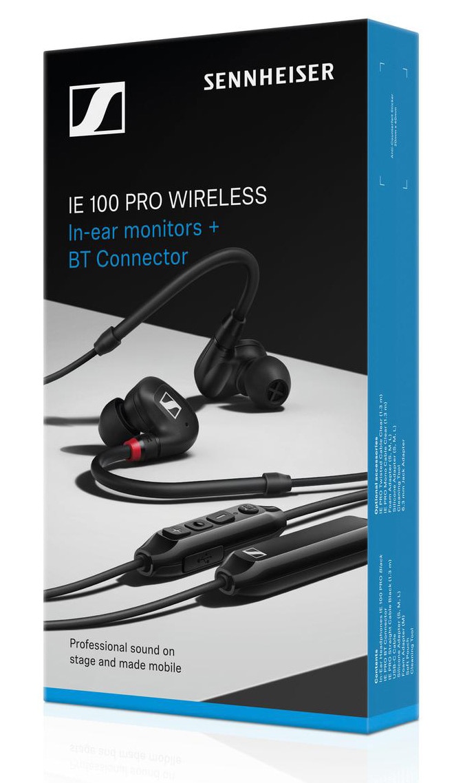 SENNHEISER ( ゼンハイザー ) IE100PRO Wireless Black ワイヤレスイヤホン 送料無料 | サウンドハウス