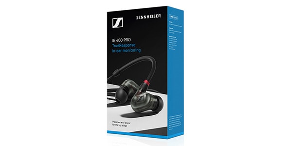 SENNHEISER IE 400 PRO SMOKY BLACK