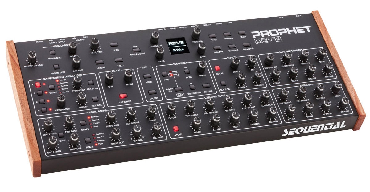 独特の素材 SequentialProphet Rev2 Module-8V 8ボイス charnockbates 