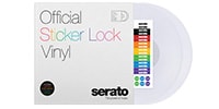 SERATO 12" Serato Sticker Lock Vinyl (Pair)(マーキングシール付属)