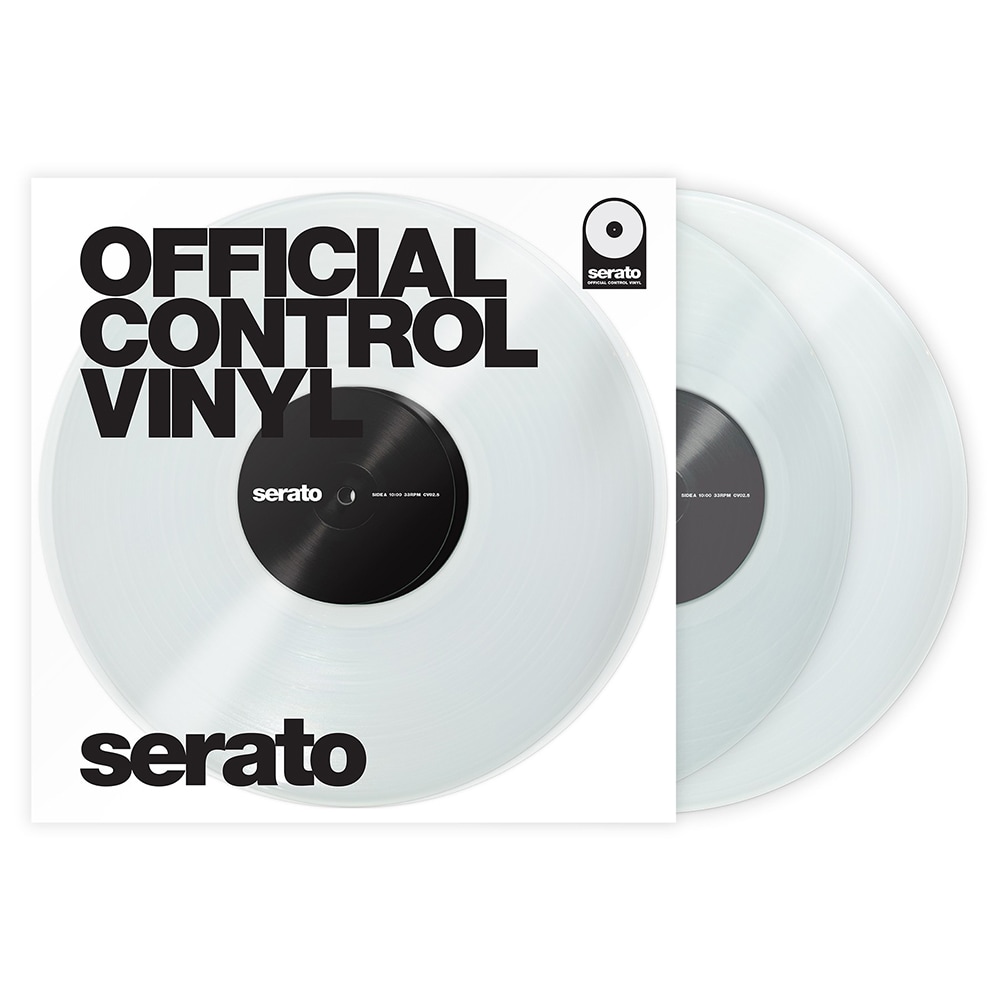 SERATO/SCV-PS-CLE-OV Serato DJ用12インチコントロールバイナル ペア