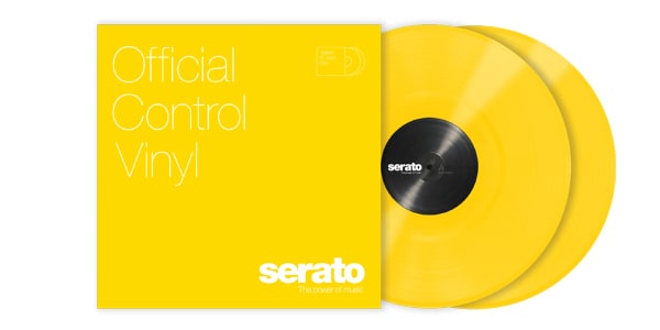 SERATO/SCV-PS-YEL-OV Serato DJ用12インチコントロールバイナル ペア