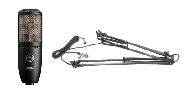 P220+デスクアームセット（ボーカル録音/ポッドキャスト）