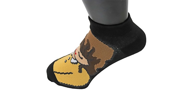 SH ( サウンドハウス )  / サウンドハウスお姉さん靴下　スニーカー丈　黒画像4