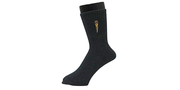 SH ( サウンドハウス )  / サウンドハウスお姉さん靴下　ハーフ丈　チャコール画像3