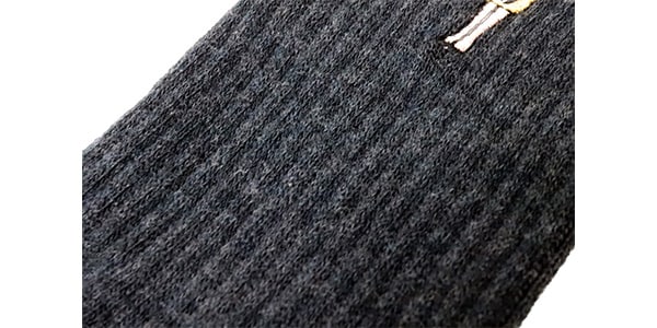 SH ( サウンドハウス )  / サウンドハウスお姉さん靴下　ハーフ丈　チャコール画像4